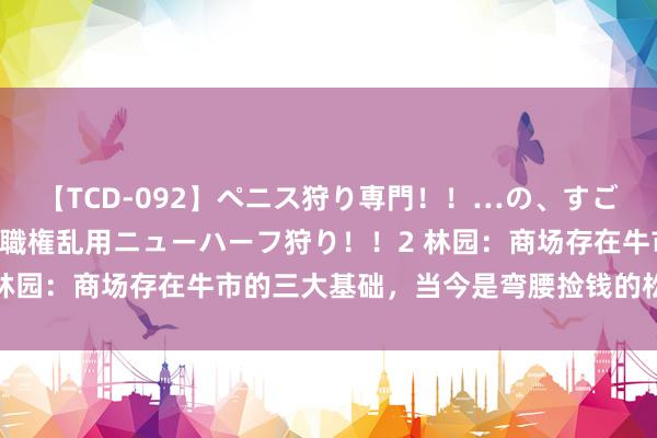 【TCD-092】ペニス狩り専門！！…の、すごい痴女万引きGメン達の職権乱用ニューハーフ狩り！！2 林园：商场存在牛市的三大基础，当今是弯腰捡钱的松驰期间