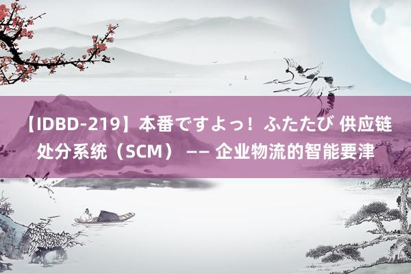 【IDBD-219】本番ですよっ！ふたたび 供应链处分系统（SCM） —— 企业物流的智能要津