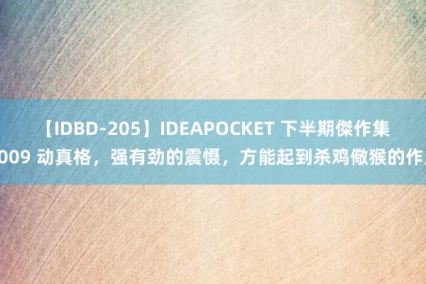 【IDBD-205】IDEAPOCKET 下半期傑作集2009 动真格，强有劲的震慑，方能起到杀鸡儆猴的作用